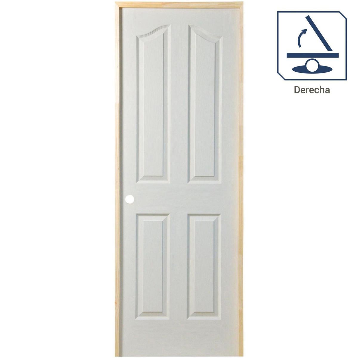 MULTIMARCA - Puerta Lista HDF Kiyen Precolgada