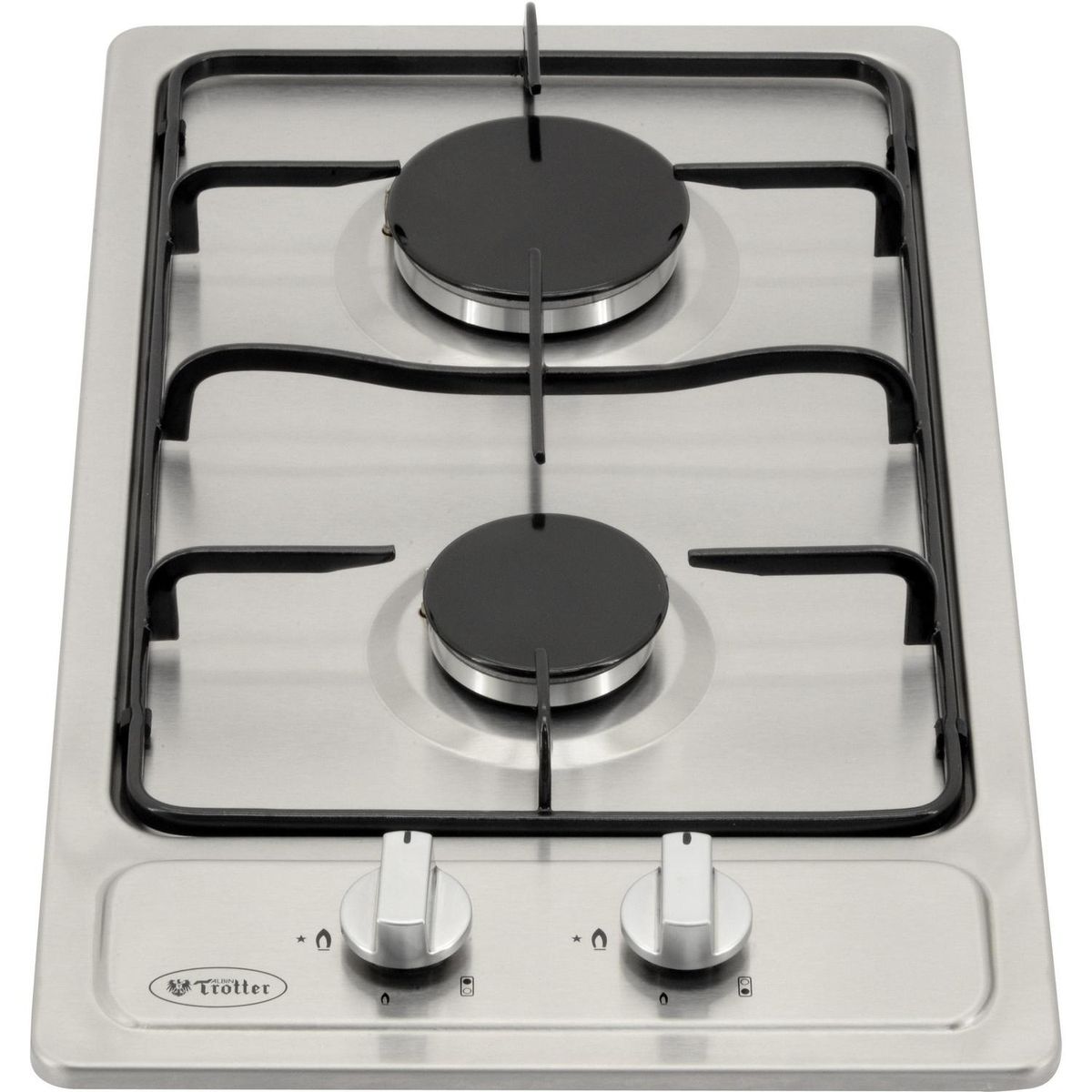 ALBIN TROTTER - Encimera Gas 2 Platos Inox Breit 30 GL