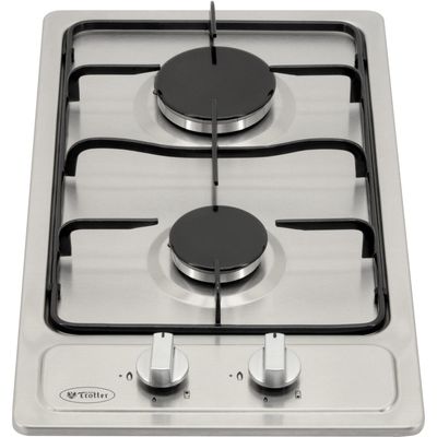 Imagen 2 del producto Encimera Gas 2 Platos Inox Breit 30 GL