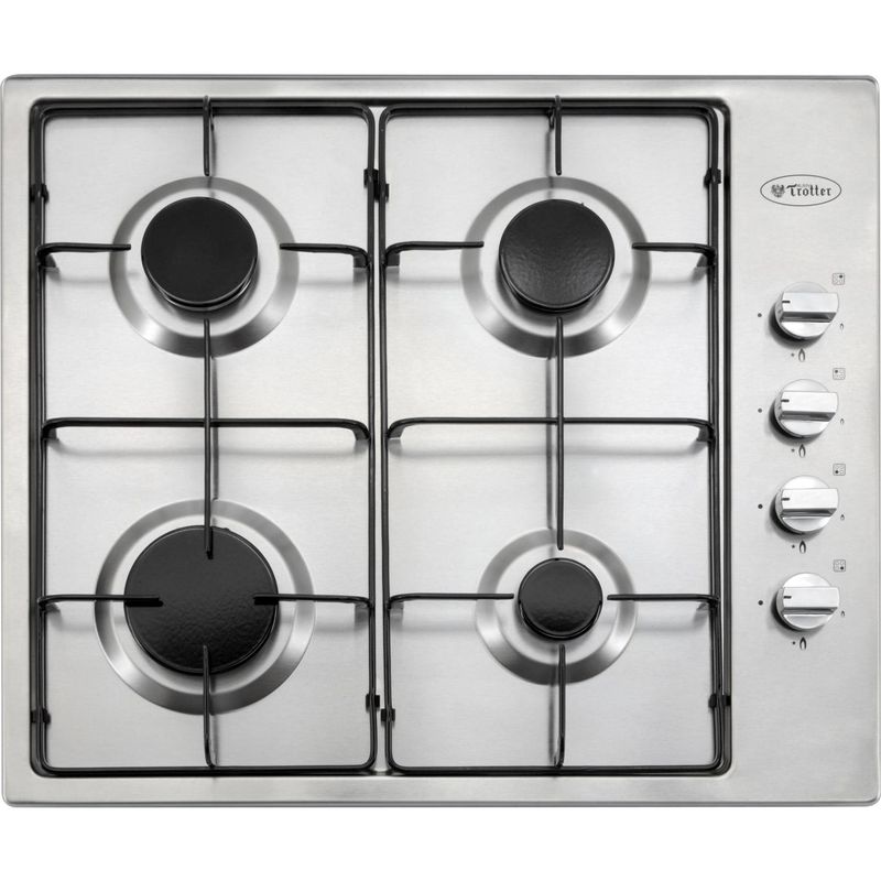 ALBIN TROTTER - Encimera Gas 4 Platos Inox Breit 60 GL