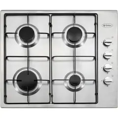 ALBIN TROTTER - Encimera Gas 4 Platos Inox Breit 60 GL