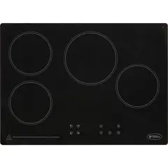 ALBIN TROTTER - Encimera Eléctrica 4 Platos Negra Glass Fein 60