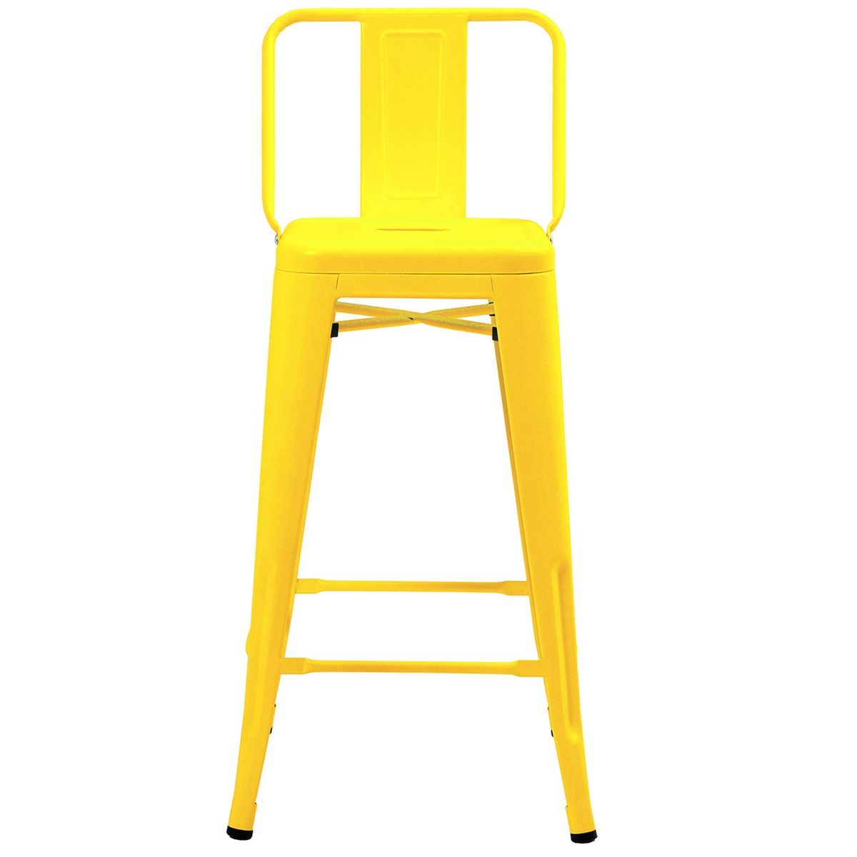 DE PIES A CABEZA - Piso Tolix Amarillo 66x32x30 cm