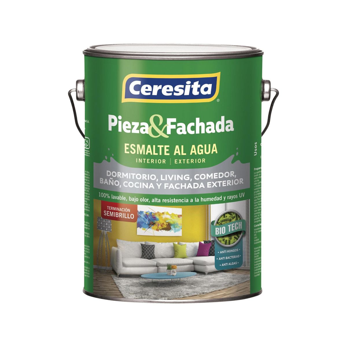 CERESITA - Pieza y fachada semibrillo base alfa 1 gl