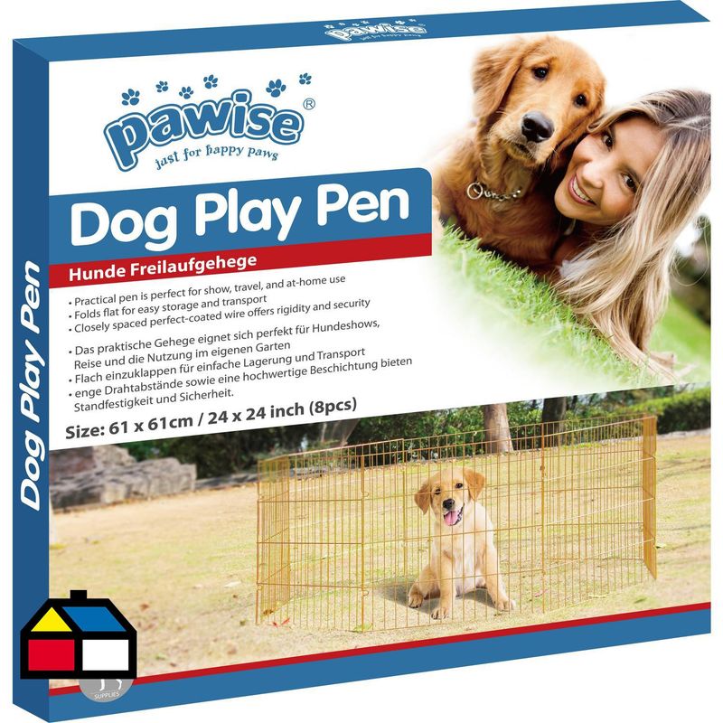 PAWISE - Corral small  8 paneles 60x60 cm perro