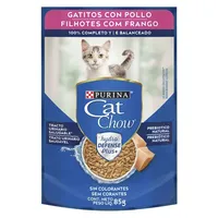Pouch gatitos pollo 85 gr