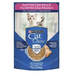 CAT CHOW - Pouch gatitos pollo 85 gr