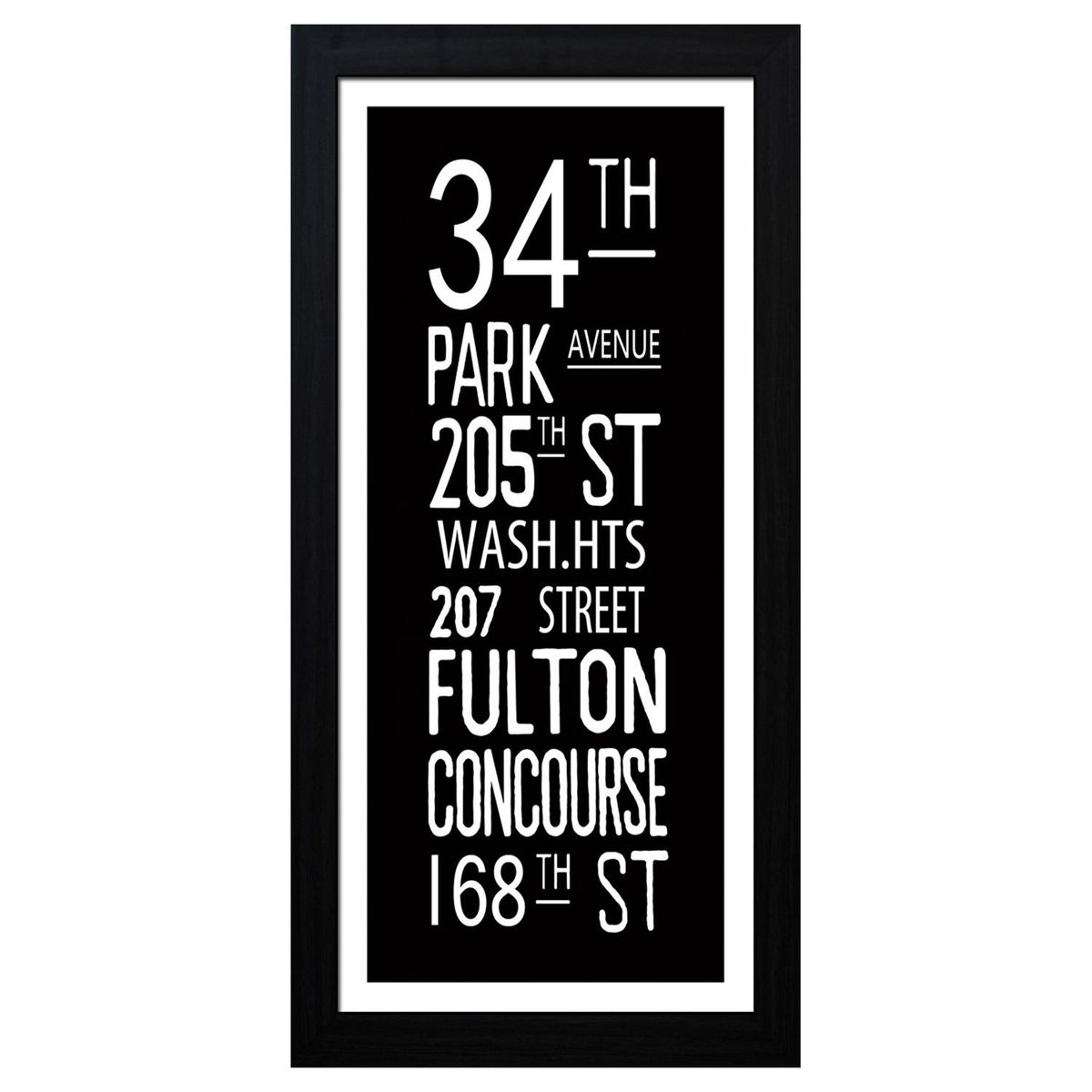 RONDA - Lamina street 34th negro