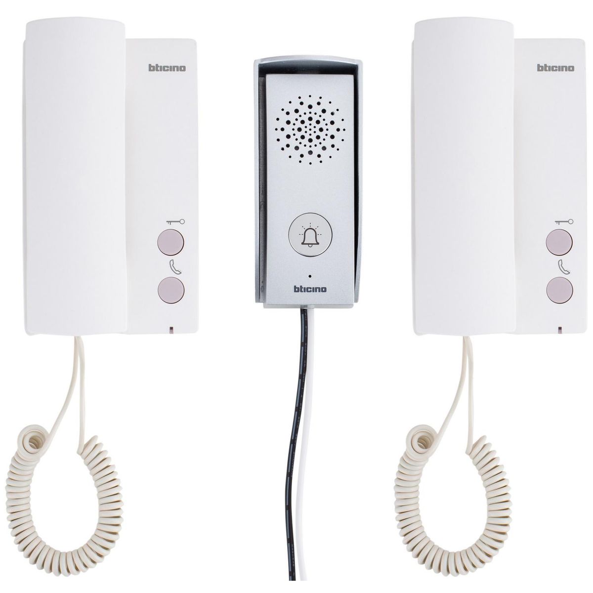 BTICINO - Kit Audio 4 hilos con 2 citofonos interior