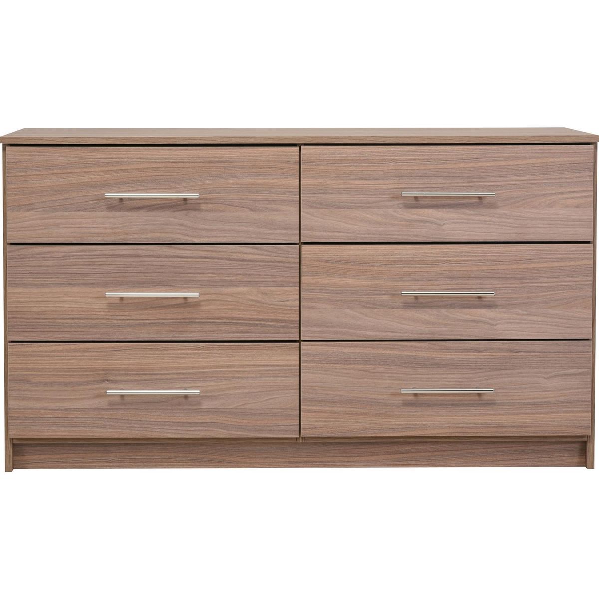 CIC - Cómoda 6 Cajón(es) ALTAIR 120x69x45 cm Walnut