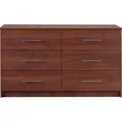 CIC - Cómoda 6 Cajón(es) ALTAIR 120x69x45 cm Cerezo