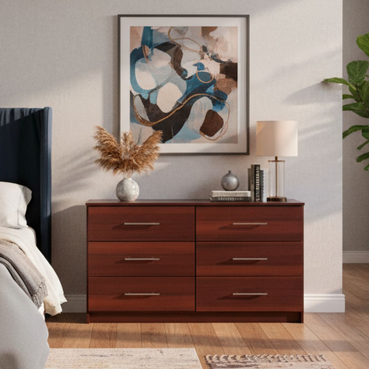 CIC - Cómoda 6 Cajón(es) ALTAIR 120x69x45 cm Wengue