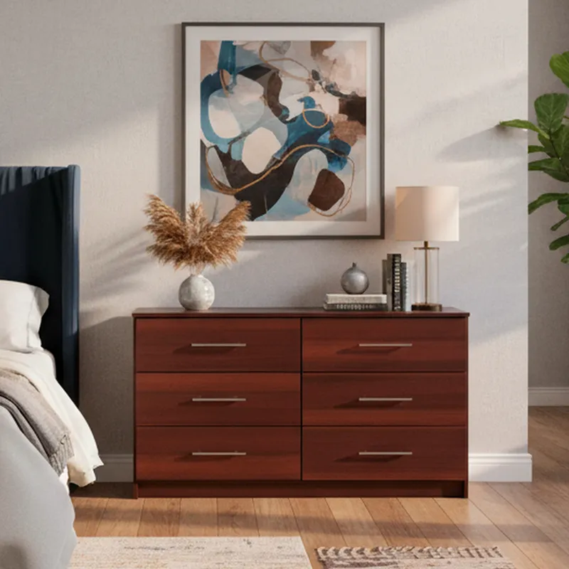 CIC - Cómoda 6 Cajón(es) ALTAIR 120x69x45 cm Wengue