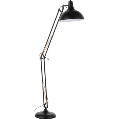 Lmpara pie 1 luz E27 negro