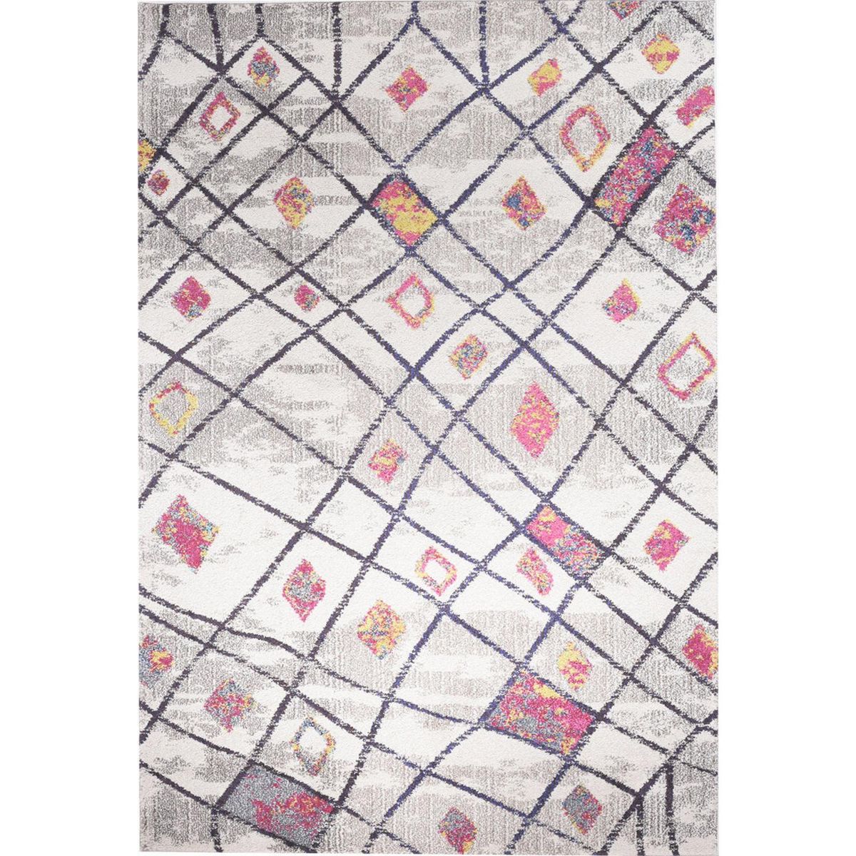 DIB - Alfombra Kolor Abstract 120x170 cm Polipropileno Multicolor