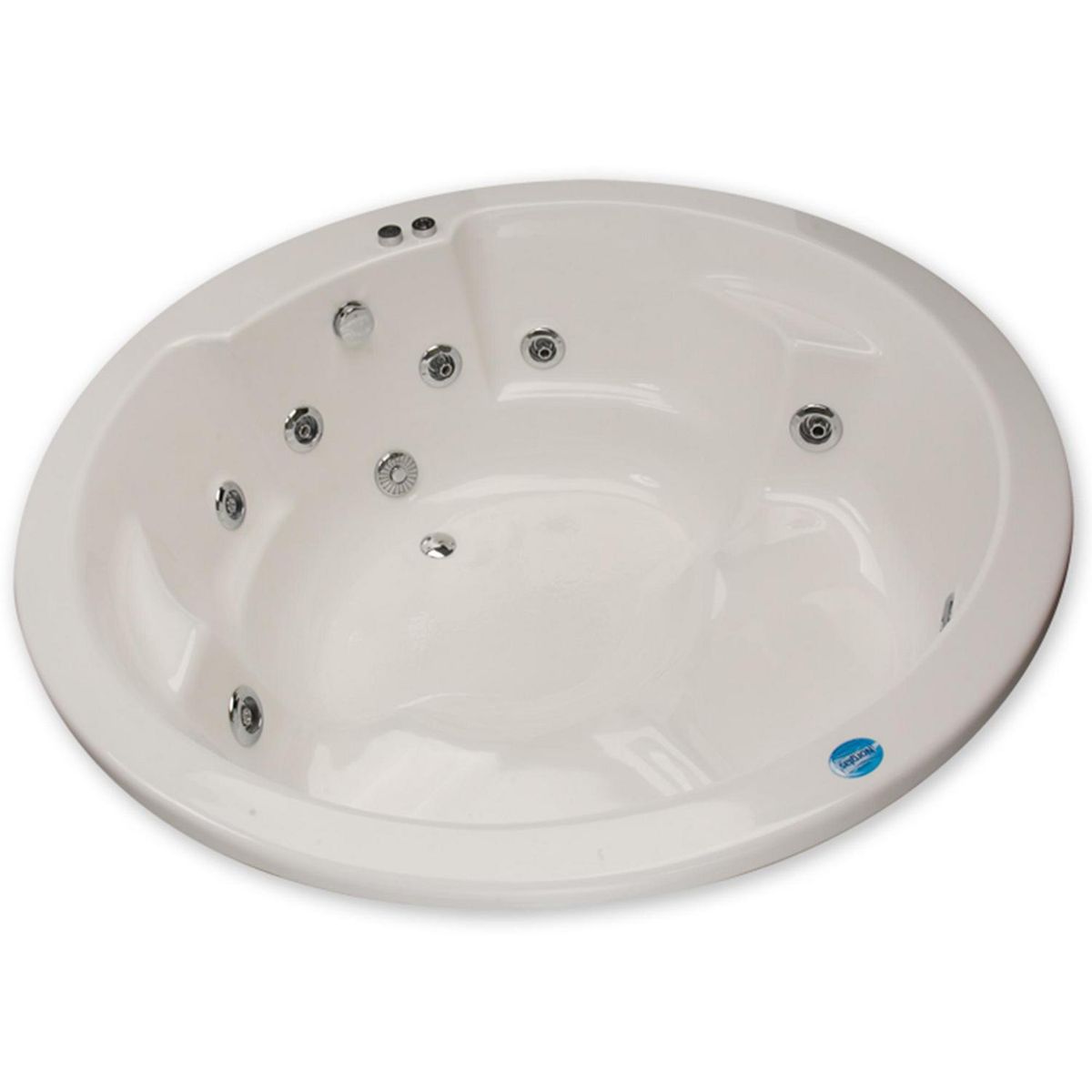 NORGLAS - Tina 150cm diametro hidromasaje 8 jets circular norglas