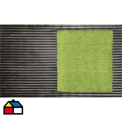 Limpiapis bari 45x75 cm menta
