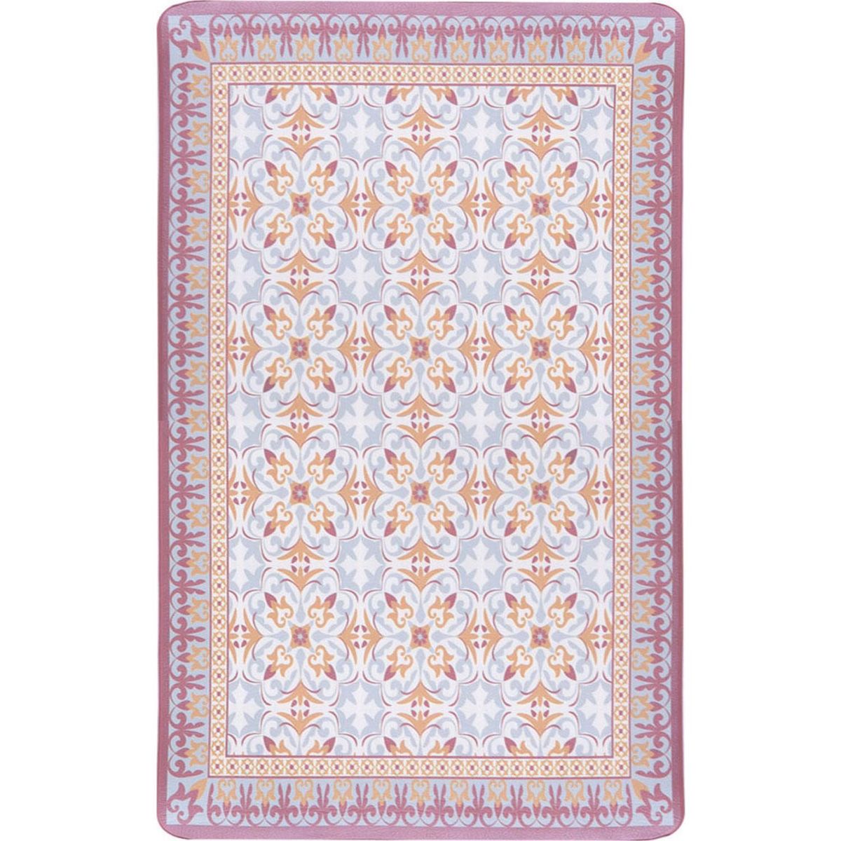 DIB - Limpiapiés Mosaico 45x75 cm PVC Rojo