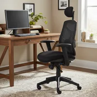 Silla Escritorio Ejecutiva Identity Negro