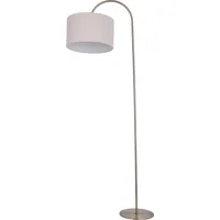 Lámpara de Pie Curva Bronce Dorado 40x180 cm