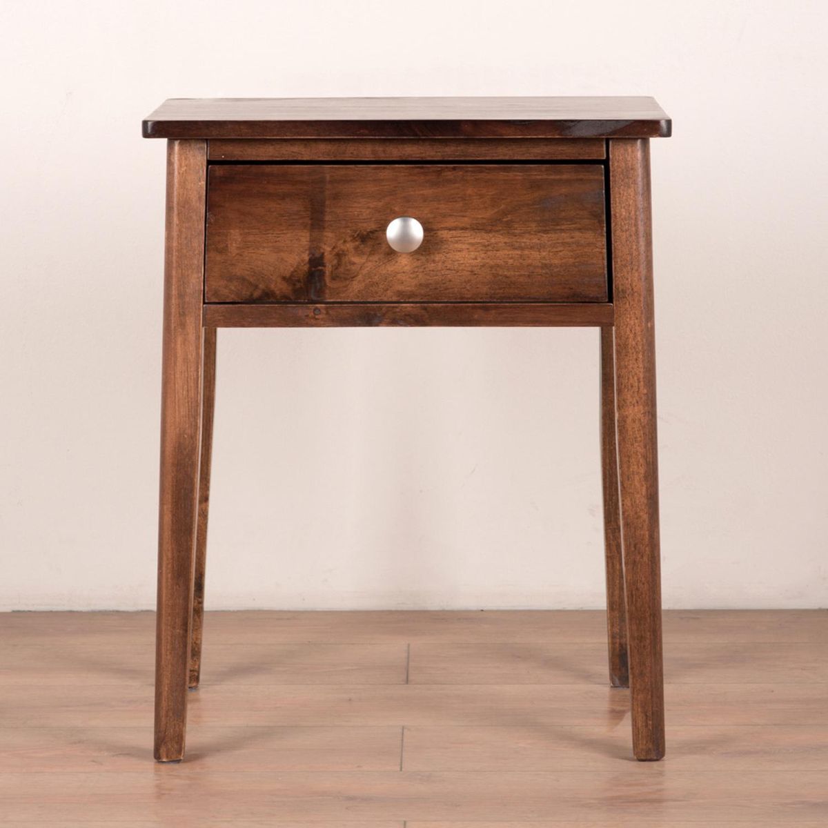 CASANIDO - Velador 1 Cajón(es) Coya 45x55x35 cm Café