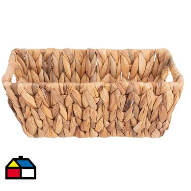 Cesto maite de jacinto de agua 25x15x10 cm