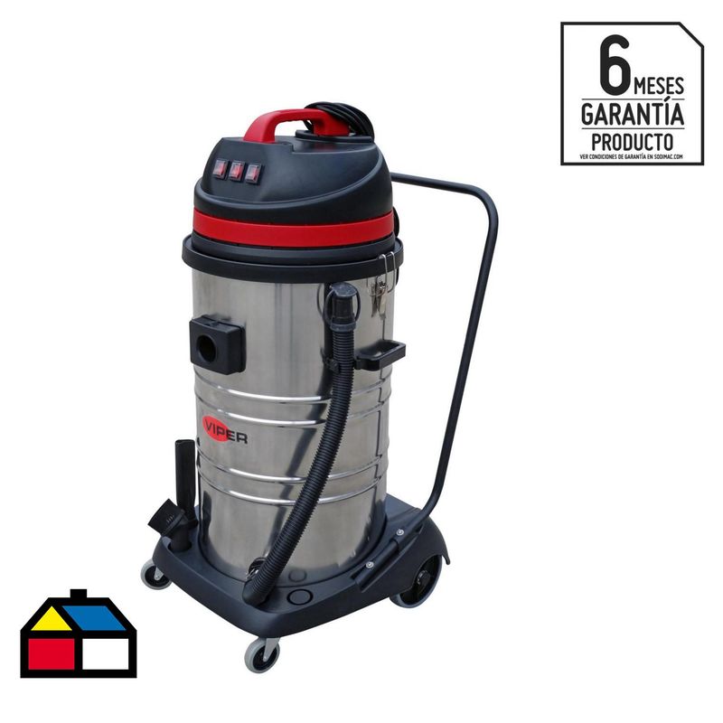 VIPER - Aspiradora Seco Húmedo 3000 W 95 Litros 50000150