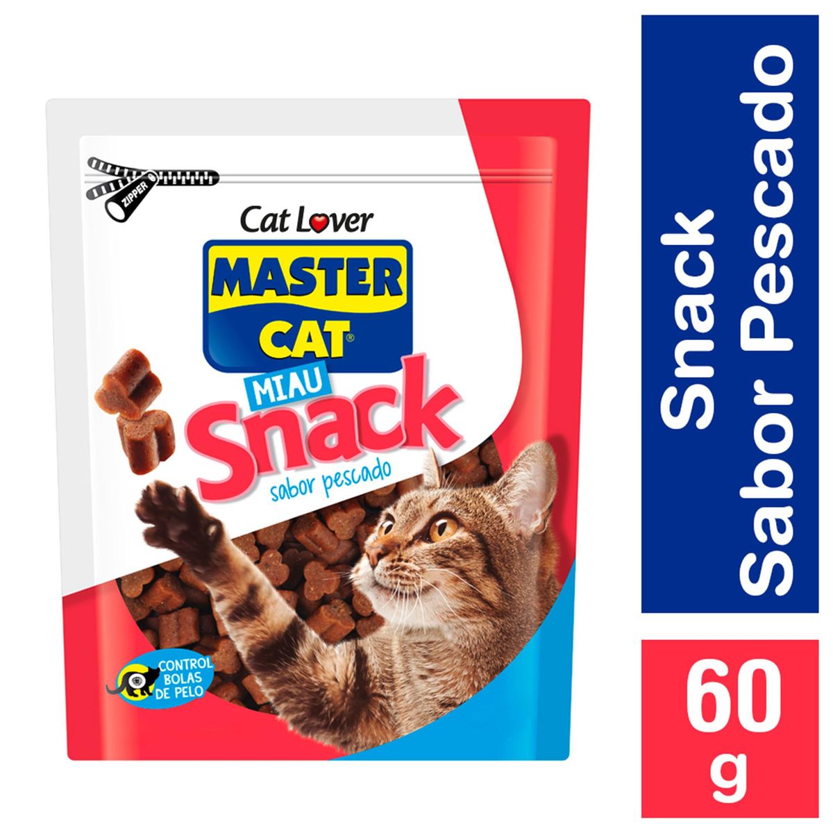 MASTER CAT - Snacks Gato 60 gramos