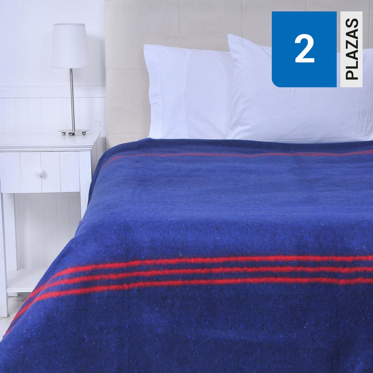 MASHINI - Frazada Témica 2 plazas Multicolor