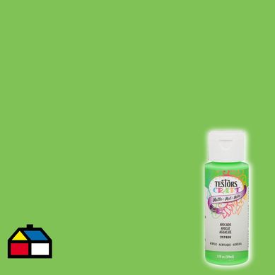 Pintura acrlica aguacate mate