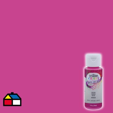 Pintura acrlica fuscia mate