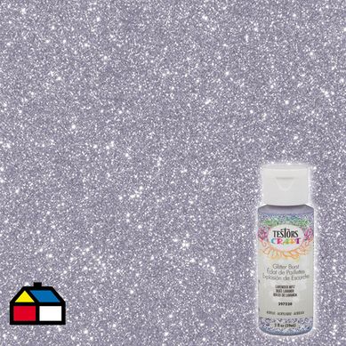 Pintura acrlica glitter lavanda