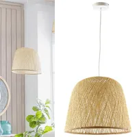Lámpara Colgante Rattern Fibras Naturales Beige