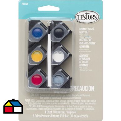 Set pintura acrlica variados colores