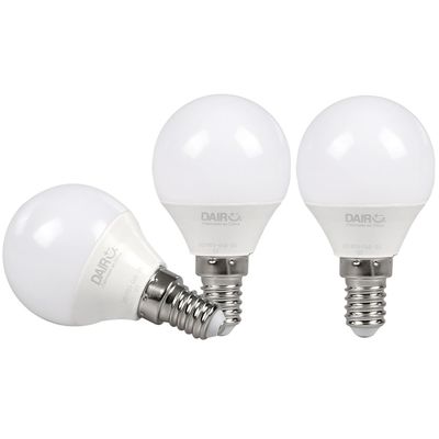 Imagen 2 del producto Pack 3 Ampolletas Led Bola 3.5 W E14 250 lm Luz Cálida