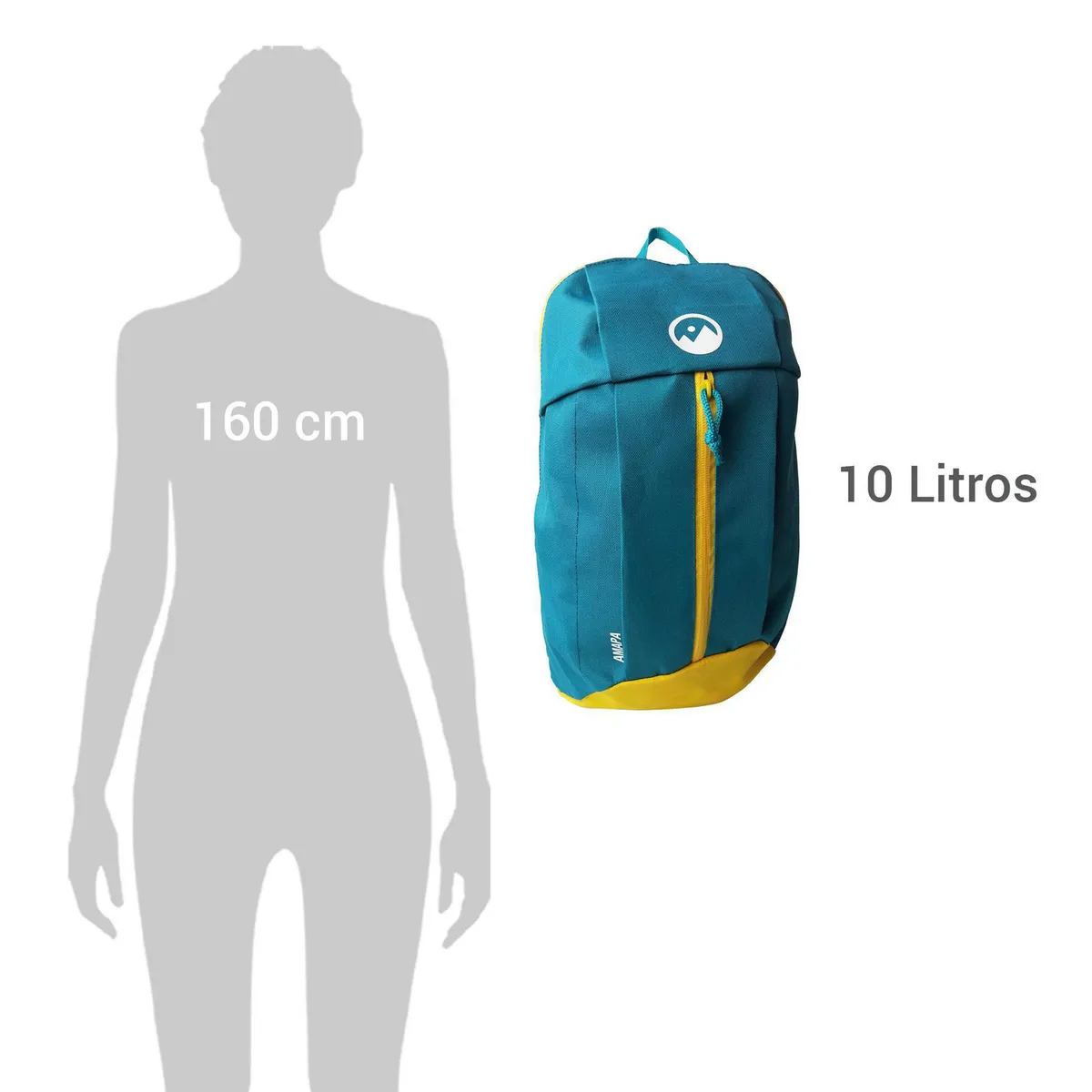 KLIMBER - Mochila Amapa 10 Litros Multicolor