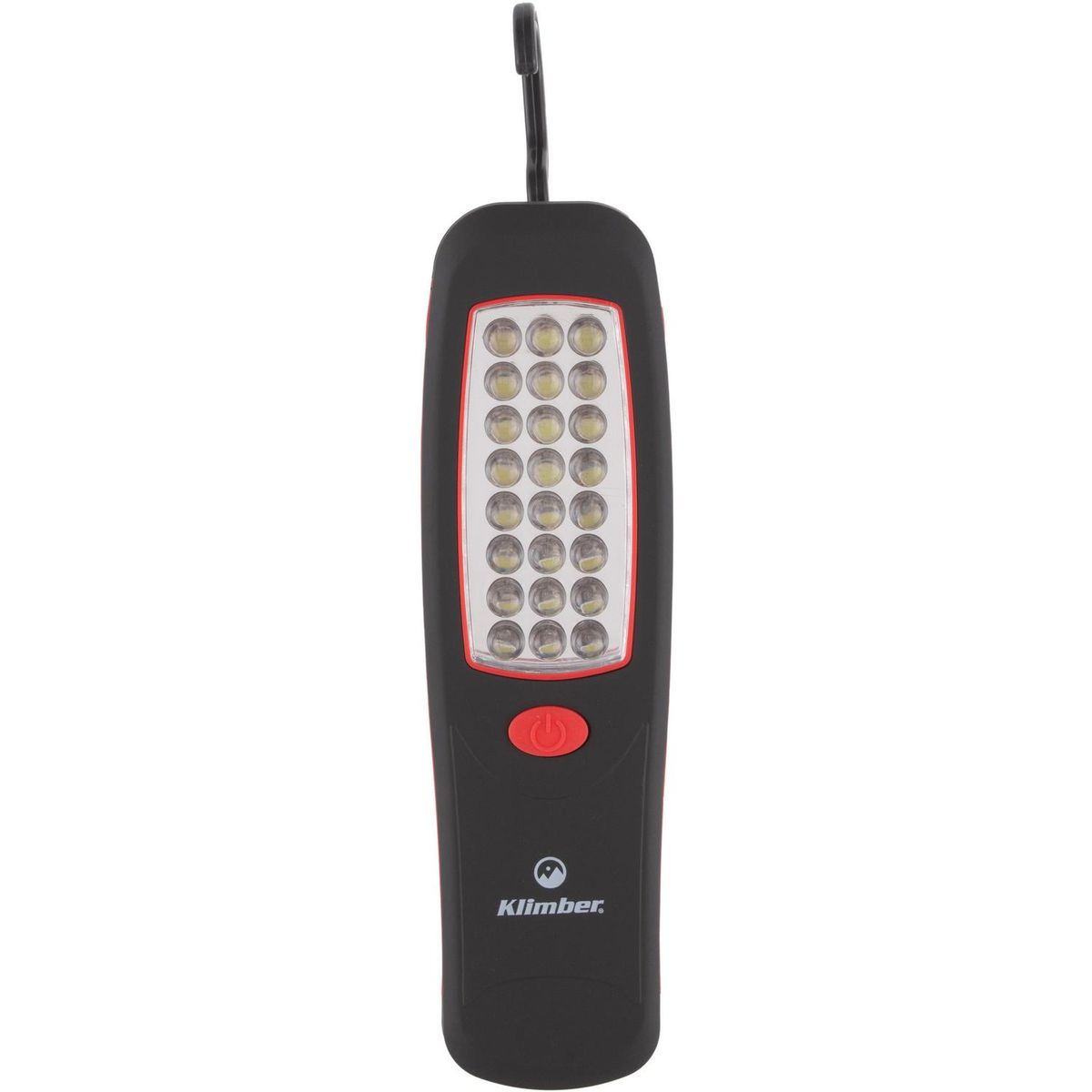 KLIMBER - Linterna de Camping 120 lm Negro/rojo