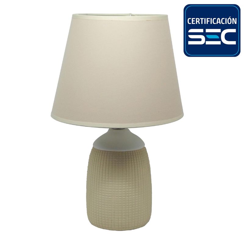 TEMPORA - Lámpara Mesa JT-2212-MC Beige 10x36 cm