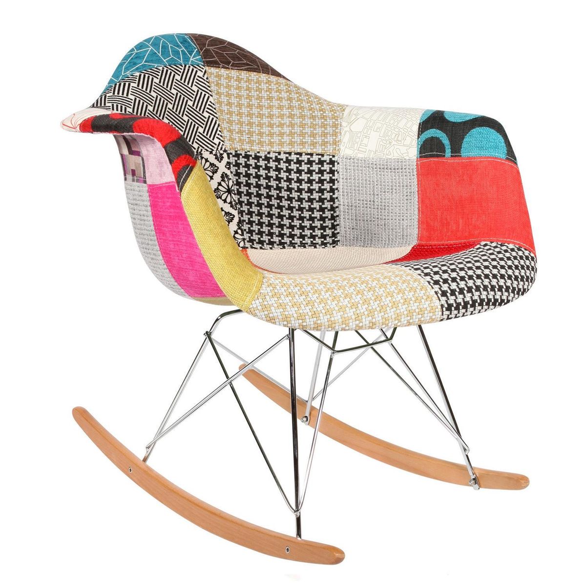 DE PIES A CABEZA - Silla Eames Multicolor 68.5x62.5x50 cm
