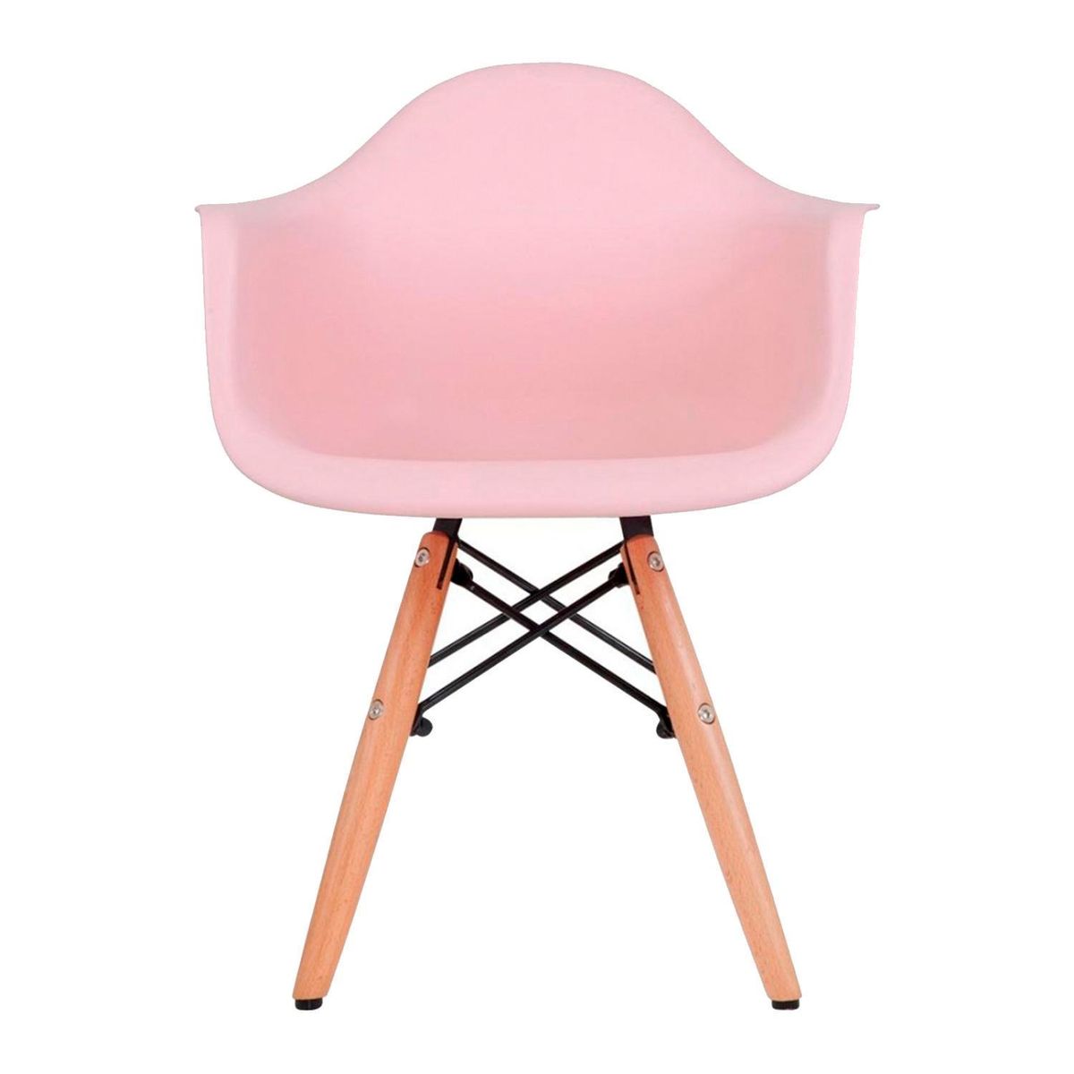 DE PIES A CABEZA - Silla Eame Rosado 56x36x31 cm