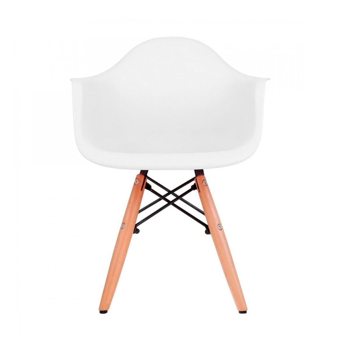 DE PIES A CABEZA - Silla Eame Blanco 57x43x30 cm