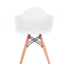 DE PIES A CABEZA - Silla Eame Blanco 57x43x30 cm