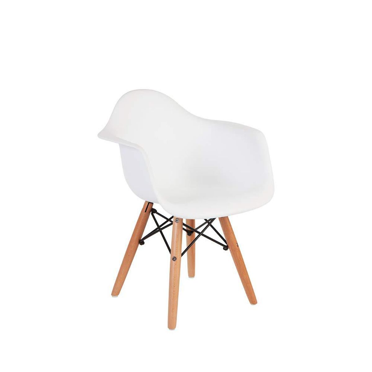 DE PIES A CABEZA - Silla Eame Blanco 57x43x30 cm