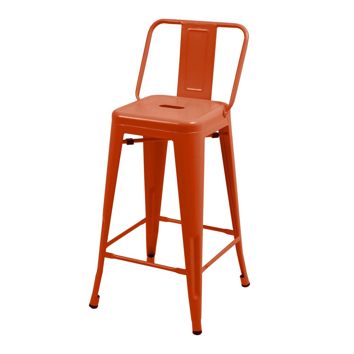 DE PIES A CABEZA - Piso Tolix Rojo 94x43x30 cm