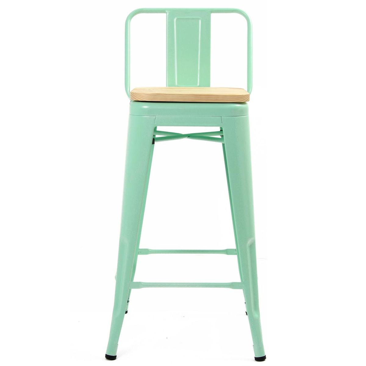 DE PIES A CABEZA - Piso Respaldo Bajo Verde 104x43x30 cm