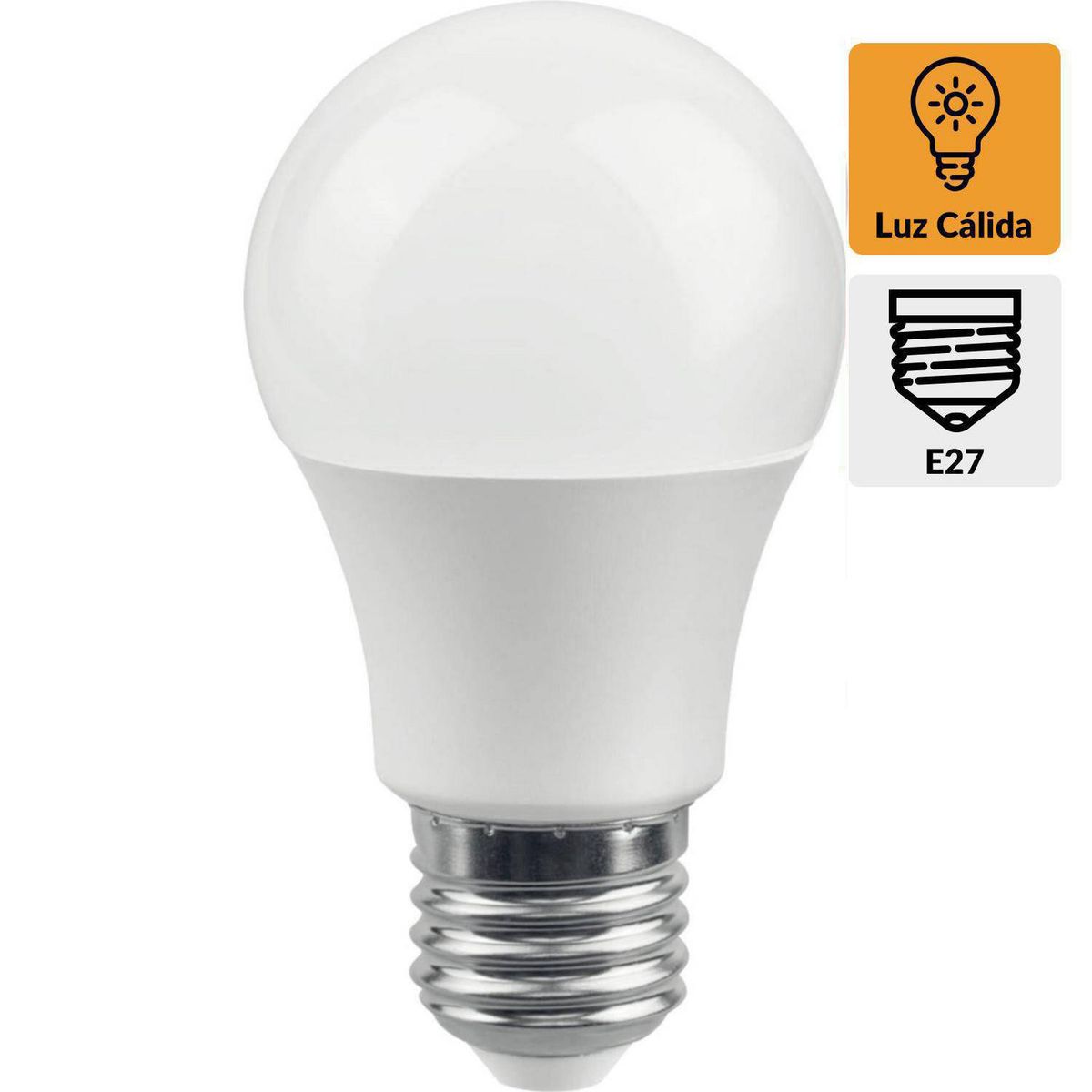 DAIRU - Ampolleta Led 4.5 W E27 450 lm Luz Cálida