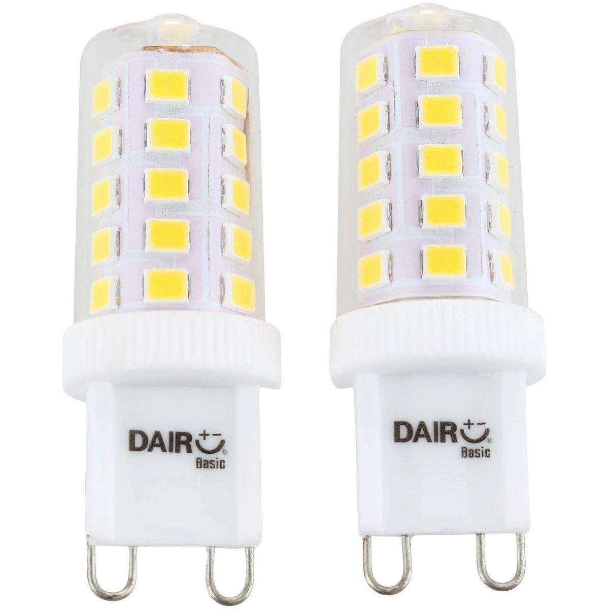 DAIRU - Pack 2 Ampolletas Led 3.5 W G9 380 lm Luz Fría
