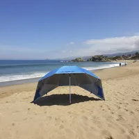 Quitasol Metal 2x2.05 metros Azul