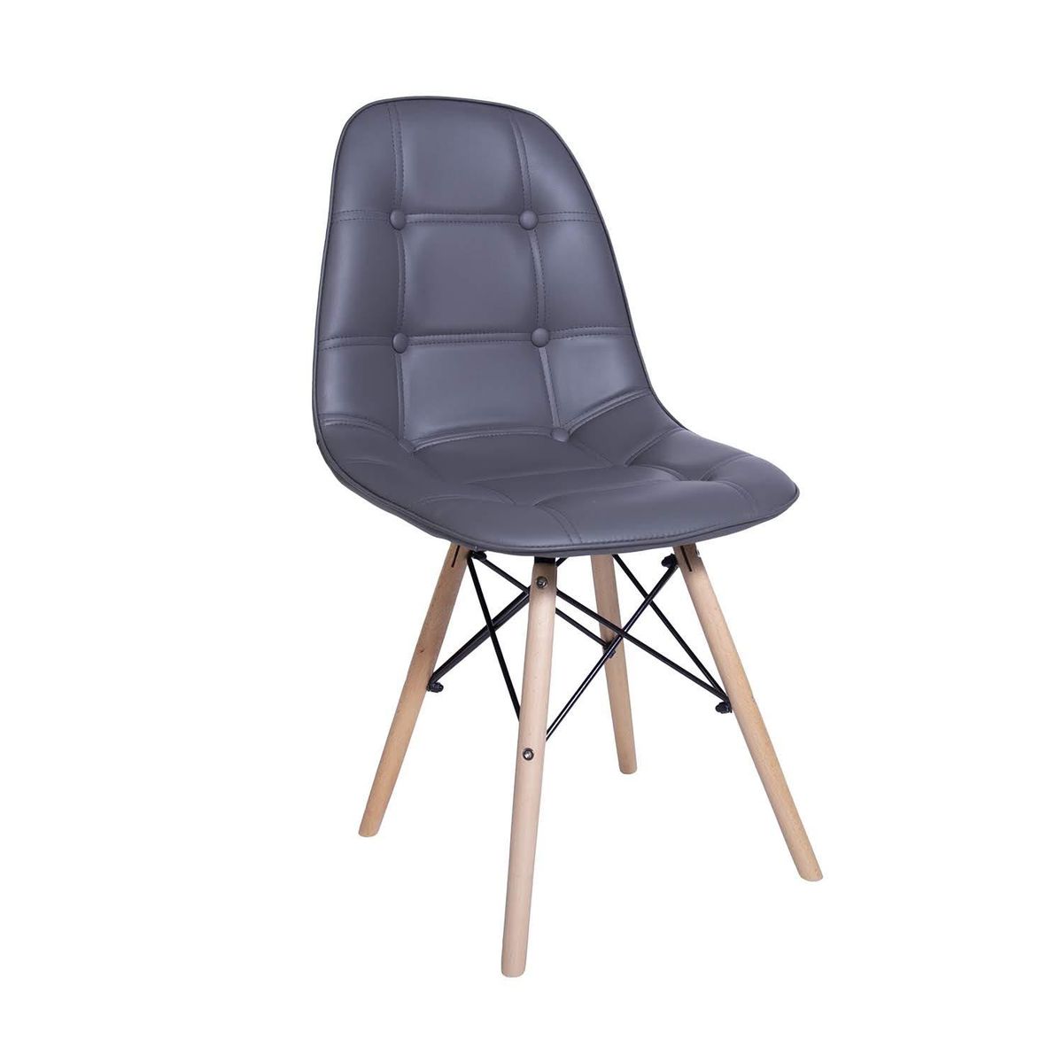 WHITE MARKET - Silla Eames Gris 85x54x47 cm