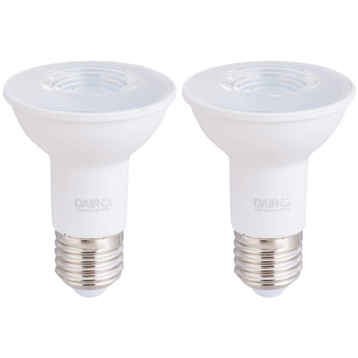 DAIRU - Pack 2 Ampolletas Led 5.3 W E27 525 lm Luz Cálida